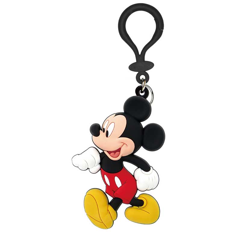 Mickey Soft Touch PVC Bag clip