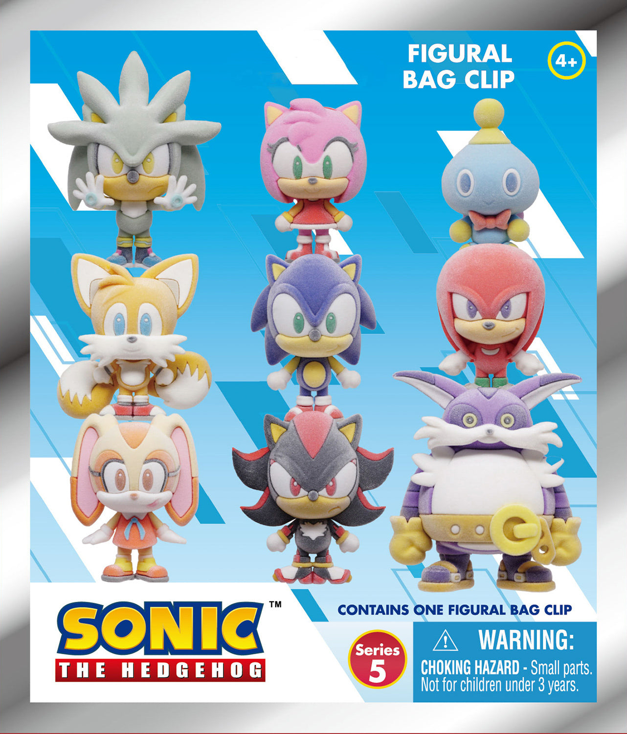 Sonic 3D Foam Bag Clip Series 5