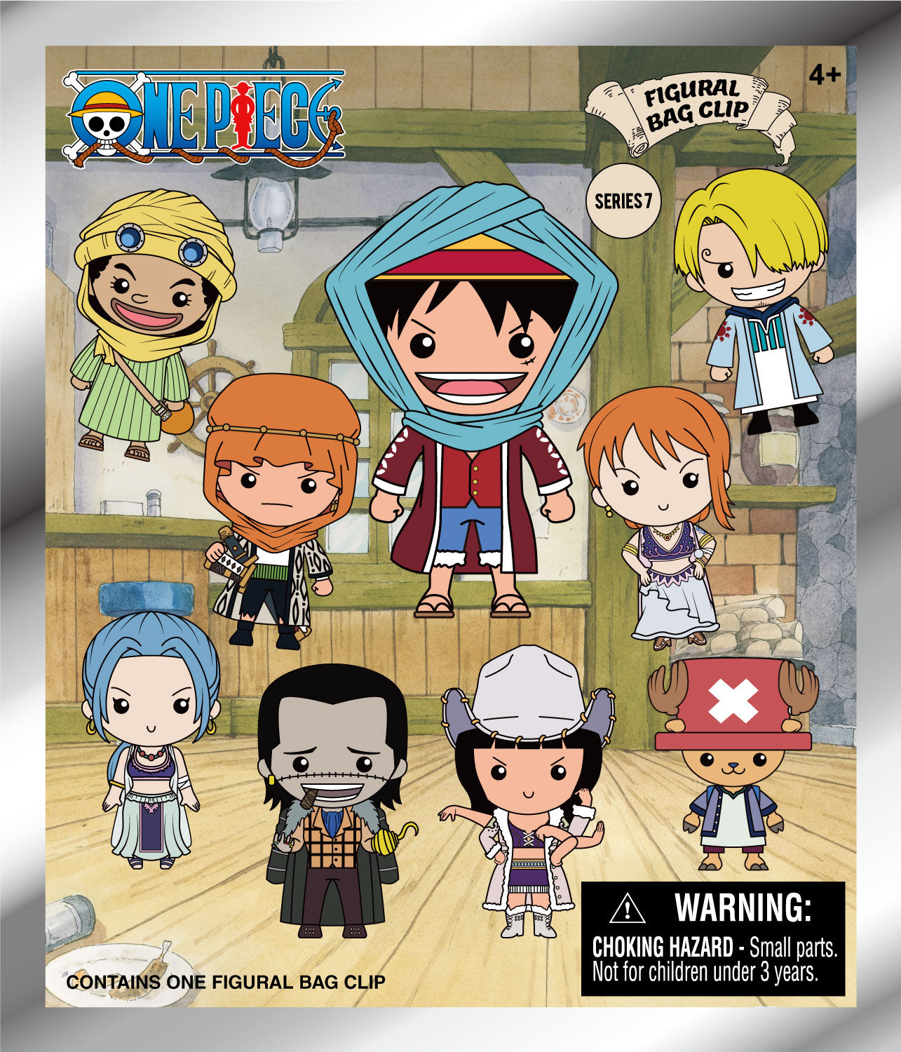 One Piece 3D Foam Bag Clip Series 7