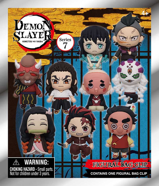 Demon Slayer Season 3 3D Foam Bag Clip series 7
