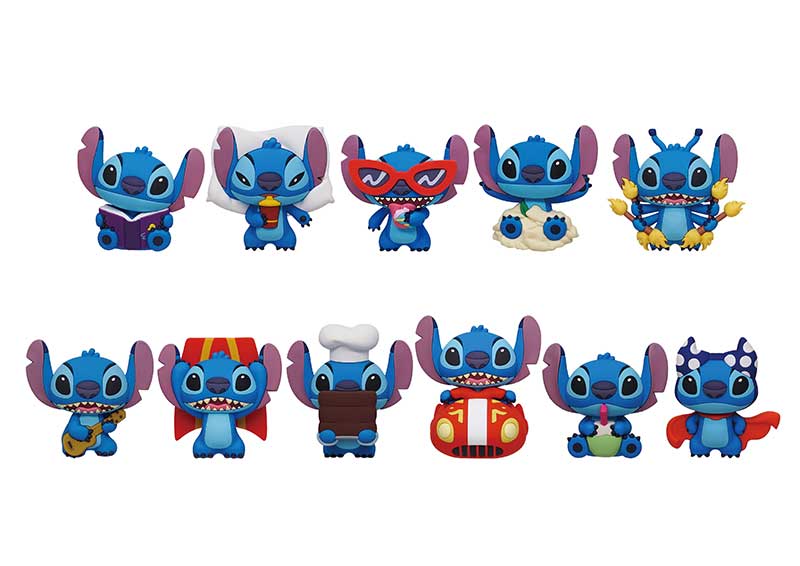 Stitch 3D Foam Bag Clip Series 7