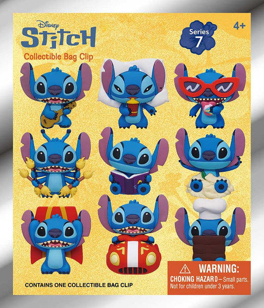 Stitch 3D Foam Bag Clip Series 7