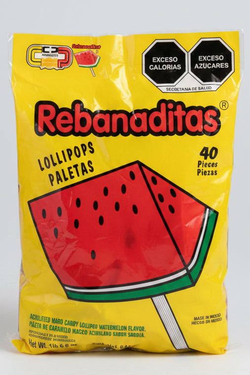 Watermelon Candy Lollipops