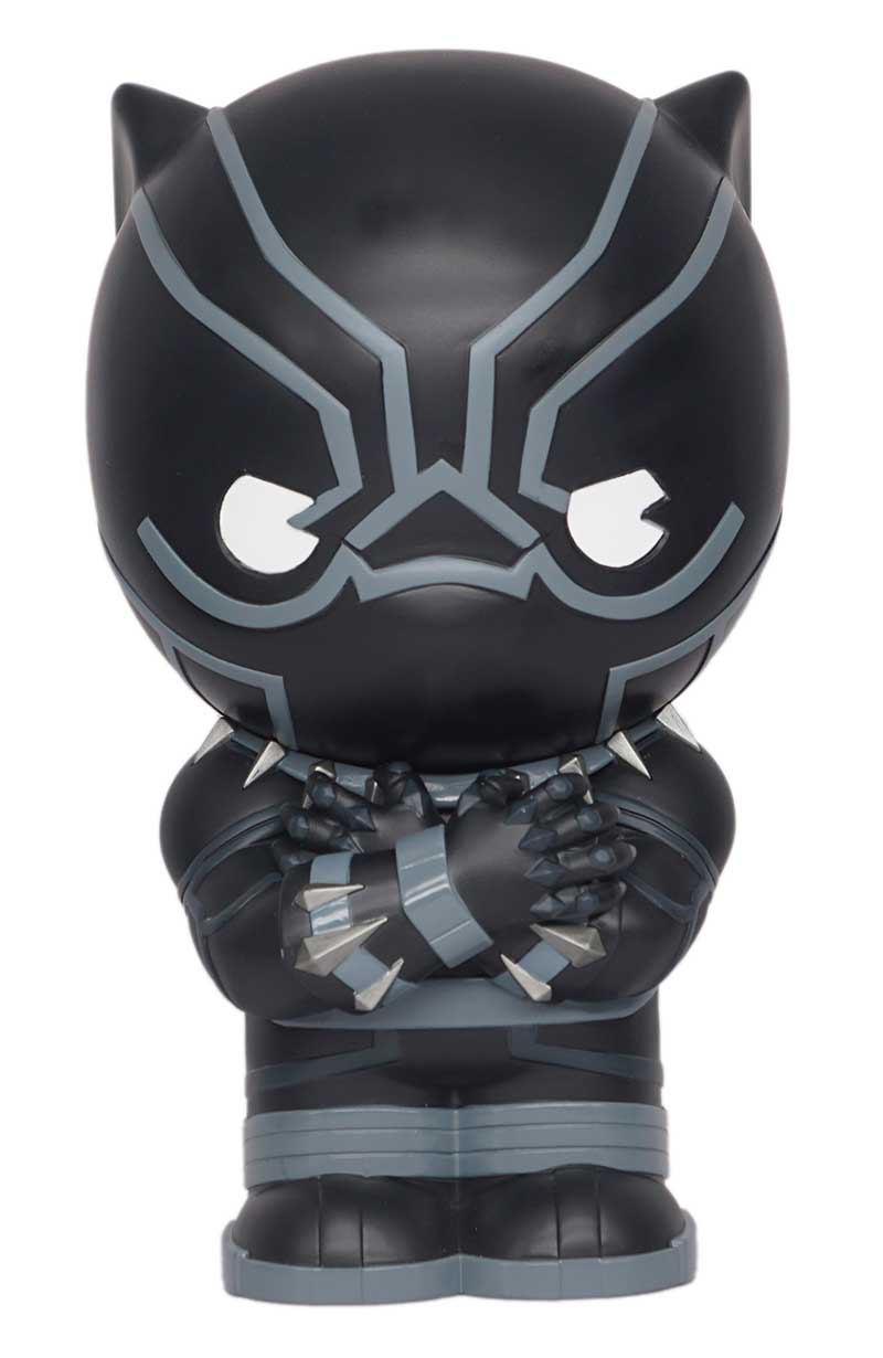 Black Panther PVC Piggy Bank