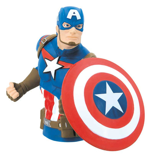 Avengers Captain America Bust PVC Bank