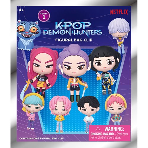 KPop Demon Hunters 3D Foam Bag Clip series 1