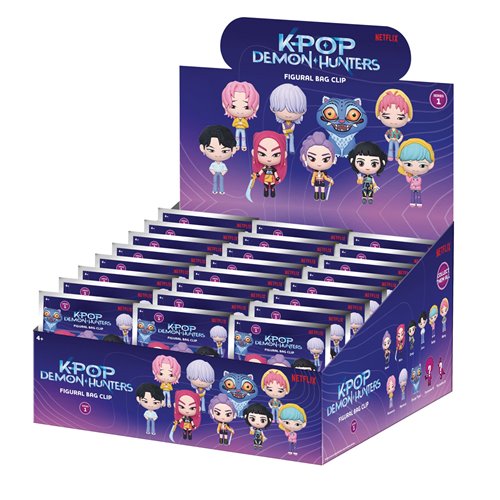 KPop Demon Hunters 3D Foam Bag Clip series 1