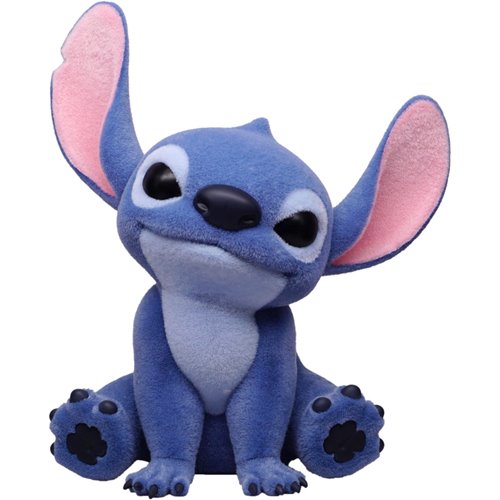 Flocked Stitch The Movie PVC Piggy Bank